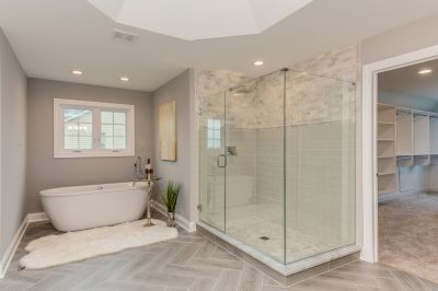 Contemporary Shower Area